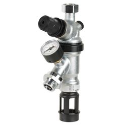 Resideo Systemtrenner BA295D, mit Druckminderer, bleifrei, verchromt, G 3/4"... RESIDEO-BA295D-3/4LFWDC 5059087024770 (Abb. 1)
