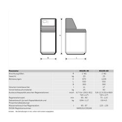 Resideo Enthärtungsgerät KaltecSoft Ausführung 60, 3-8 Familienhaus... RESIDEO-KS10S-60 4019837117436 (Abb. 1)