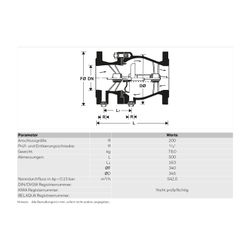 Resideo Rückflussverhinderer RV283P Flansch GG plvb blau A DN 200... RESIDEO-RV283P-200A 4019837053383 (Abb. 1)