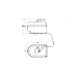 Resideo Drehantrieb MR6 24 VAC, 50 Hz, stetig... RESIDEO-MR6-24-010 4046911078321 (Abb. 1)