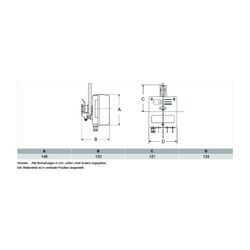 Resideo Stellmotor VMM 24 V / 50 Hz, 30 Nm... RESIDEO-VMM30-24 4024627200427 (Abb. 1)