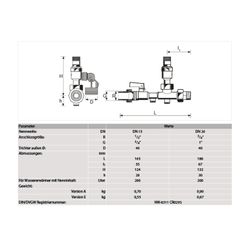 Resideo Sicherheitsgruppe SG150 Messing EA, 1/2", SG150-1/2EA... RESIDEO-SG150-1/2EA 4019837113544 (Abb. 1)