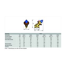 Resideo Differenzdruckregler Kombi-Auto V5001PY2, 300-600 mbar, DN 25... RESIDEO-V5001PY2025 4029289065926 (Abb. 1)