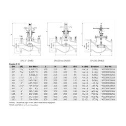 Resideo Strangventil Kombi-für-II V6000, Grauguss, Flansch, DN 200... RESIDEO-V6000D0200A 4029289058072 (Abb. 1)