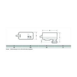 Resideo Stellantrieb MS, 6,5mm Hub, 180N, 24V AC/DC, 3-Punkt... RESIDEO-MSLF-B018-150 5059087021724 (Abb. 1)