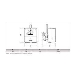 Resideo Stellantrieb VRM-N, 90 Grad, 24 Nm, 24 V AC/DC, 0-10 V, 3-/2-Punkt... RESIDEO-VRM40N 5059087023858 (Abb. 1)