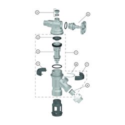 Resideo Systemtrenner BA295D drehbar, mit Absperreinrichtung R 1/2... RESIDEO-BA295D-1/2AS 4019837146702 (Abb. 1)