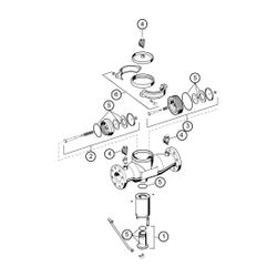 Resideo Systemtrenner BA298I-F Bauart BA, Edelstahl FA, DN 65... RESIDEO-BA298I-65FA 4019837022952 (Abb. 1)