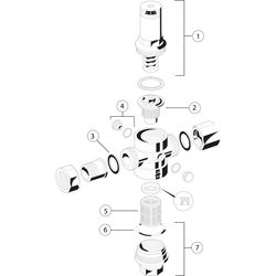 Resideo Druckminderer D150 zu Sicherheitsgruppe SG150/D, R1/2... RESIDEO-D150-1/2A 4019837113728 (Abb. 1)