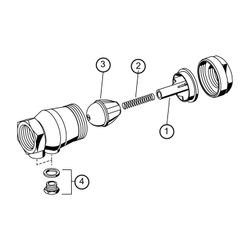 Resideo Rückflussverhinderer RV280 Messing A, 1 "... RESIDEO-RV280-1A 4019837020552 (Abb. 1)