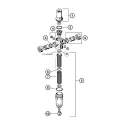 Resideo Filterk. MiniPlus-FK FK06 Messing, AA, R3/4... RESIDEO-FK06-3/4AA 4019837042721 (Abb. 1)