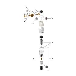 Resideo Feinfilter Primus-Plus 0,1mm bleifrei Gewindetülle 1 1/4"... RESIDEO-F74CS-11/4LFAA 4019837154400 (Abb. 1)