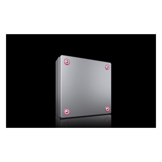 Rittal Klemmenkasten KX 1562000, 200x200x80mm, Edelstahl 1.4301, Edelstahl