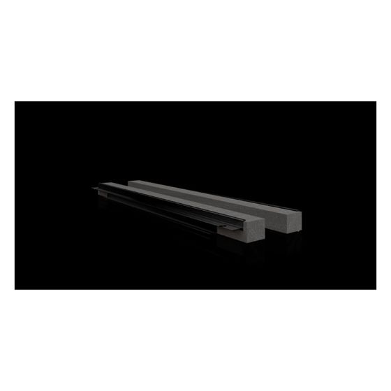 Rittal Kabeleinführungs-Profil VX 8618.810, 600mm, Metall, Grau