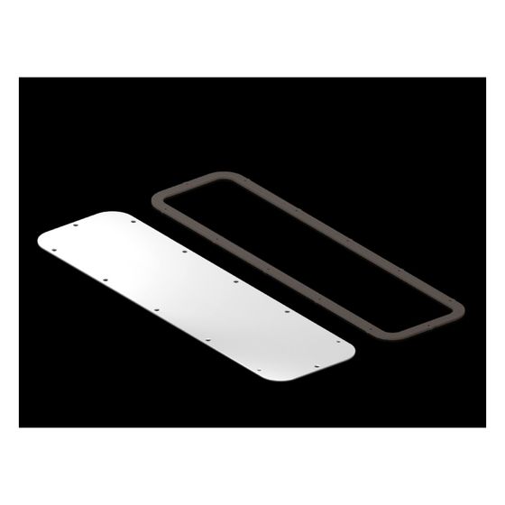 Rittal Flanschplatte AX, 447x149mm, Stahlblech, 5051398