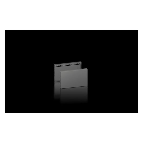 Rittal Sockel-Blenden VX 8660042, 200mm, Stahlblech, RAL 9005