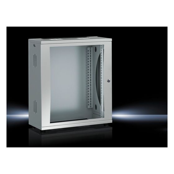 Rittal Wandgehäuse FlatBox 15HE, 600x758x400mm, Stahlblech, RAL 7035, 1 Stück