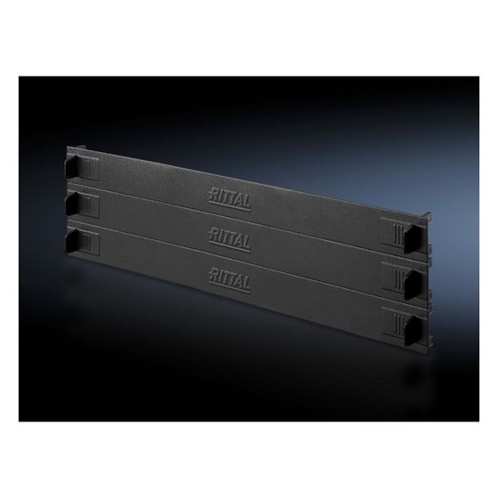 Rittal Blindpanel 3 HE, 482,6mm, Kunststoff, RAL 9005