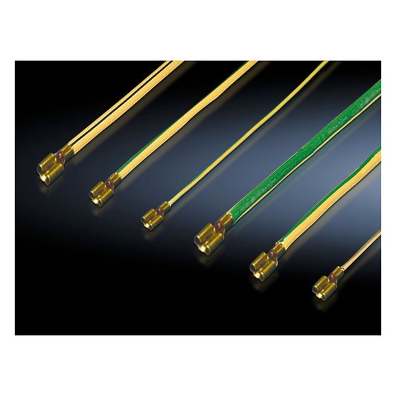 Rittal Potenzialausgleichs-Set VX IT, 7 Erdungsbänder 4mm2, inkl. Befestigungsmaterial, 5302027
