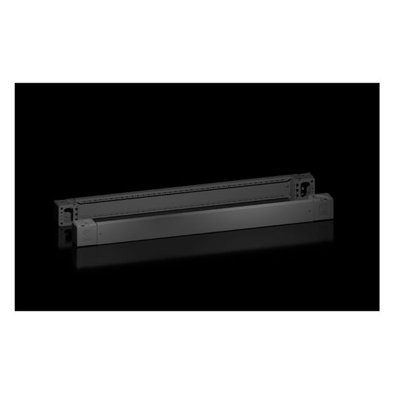 Rittal Sockel-Eckstück VX 8660007, H:100mm B:1200mm, Stahlblech, Schwarz