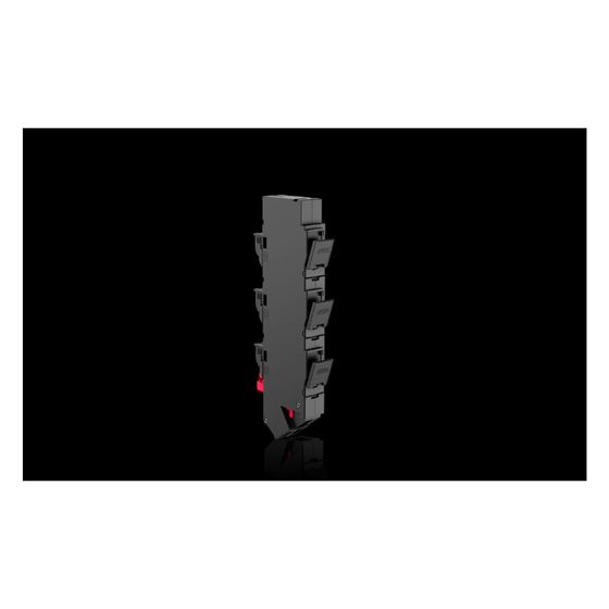 Rittal Reitersicherungselement RiLineX 9360802, 63 A 3-polig D02-E18, Polyamid, RAL 35745/RAL 9005