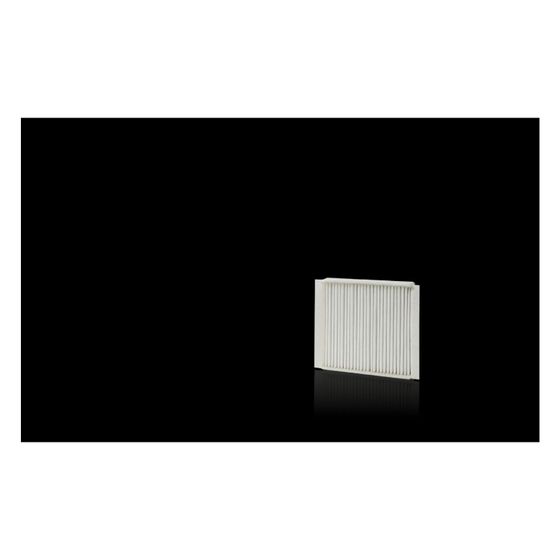 Rittal Faltenfilter SK 3322720, 114x114x21mm, PET, Weiß