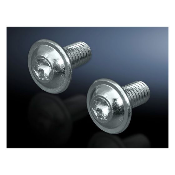 Rittal Innensechsrund-Schrauben SZ 2504500, M6x12mm, Stahl, verzinkt