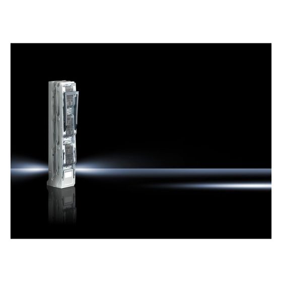 Rittal NH-Sicherungs-Lastschaltleiste SV 9677300, 630A, 3-polig, 100x670mm, Polyamid, RAL 7035/7001/7016