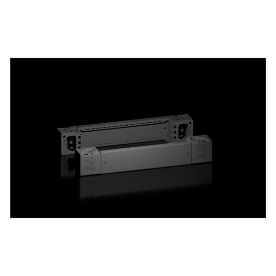 Rittal Sockel-Eckstück VX, 100mm, 600mm, Stahlblech, Schwarz, 8660002