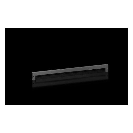 Rittal Sockelblende VX mit Bürstenleiste, 100mm, Stahl, Schwarz, 8660095