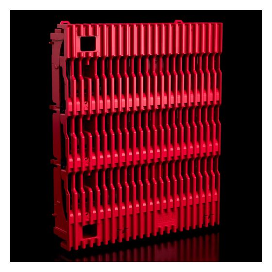 Rittal Basismodul RiLineX 9360120, 200x246x49,2mm, Polyamid, RAL 35745/RAL 9005