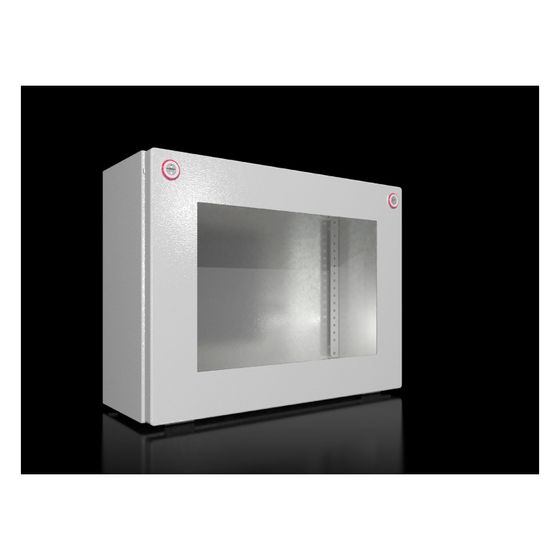 Rittal Busgehäuse KX, 400x300x155mm, Stahlblech, RAL 7035, 1 Stück