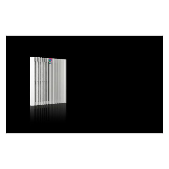 Rittal Austrittsfilter Blue e+ SK 3243.300, 323x323x44,7mm, IP54, Kunststoff, RAL 7035