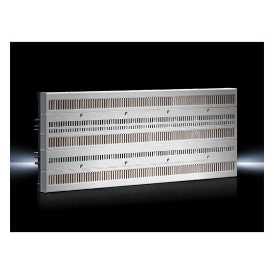 Rittal Sammelschienen-Board RiLine Compact 9635010, 125 A 690 V 3-polig, 405x160x45,1 mm, Polyamid/Polycarbonat/Kupfer, RAL 7035