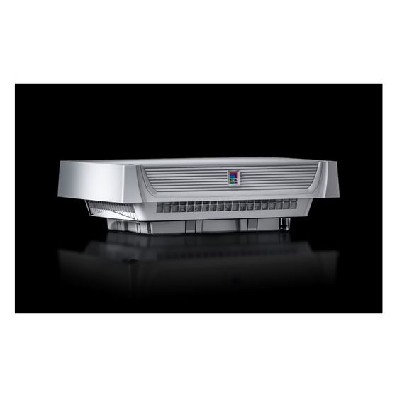 Rittal Dachlüfter TopTherm SK 3139100, 500/525m3/h, 400x133x400mm, Stahlblech, Lichtgrau