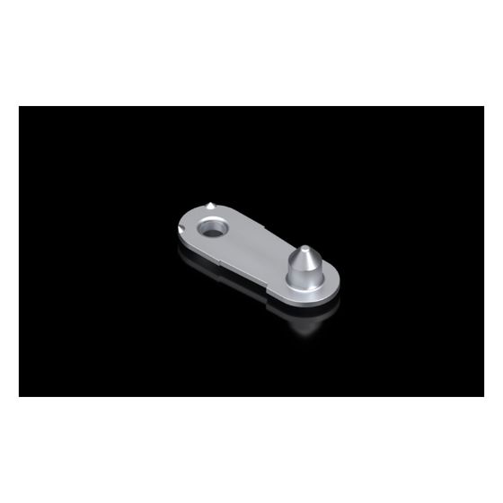 Rittal Sockel-Anreihlasche VX 8660140, für Sockel-System VX, Stahlblech, Aluminium