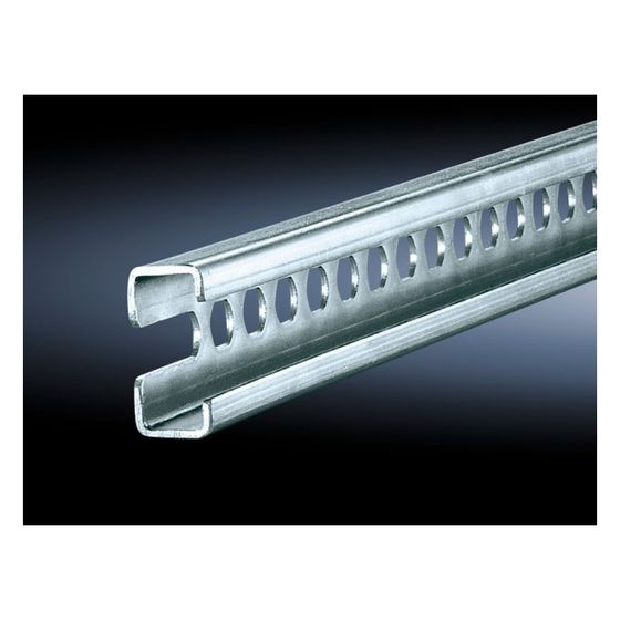 Rittal C-Profilschiene TS30/15, 1155x15x30mm, Stahlblech, Verzinkt, 4947000