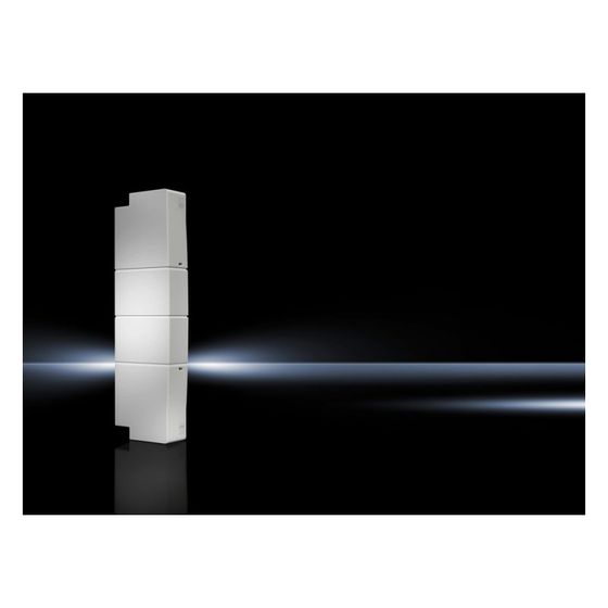 Rittal Endabdeckung RiLine 9340070, 3-polig, ABS, RAL 7035, 9340070