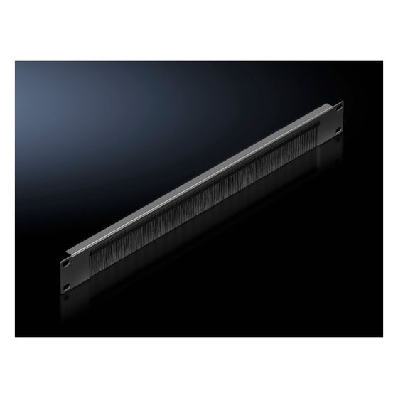 Rittal Kabeldurchführungs-Panel DK 5302.202, 1 HE, 482,6mm, Stahlblech, RAL 9005