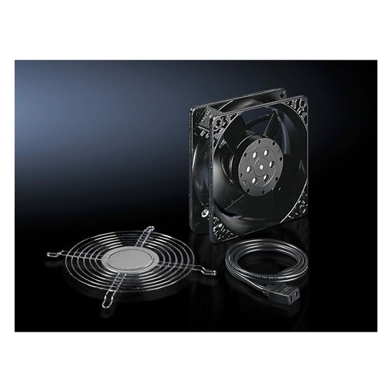 Rittal Lüftererweiterungssatz DK 7980.000, 119x119x38mm, 230V, Stahlblech, Grau