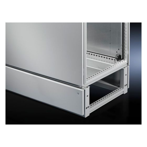 Rittal Kabelrangierraum TS 8600255, 1200x200x500mm, Stahlblech, Grau