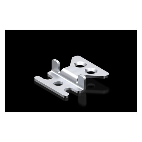 Rittal Wandbefestigungshalter SZ 2433.000, 10mm Wandabstand, Edelstahl 1.4301