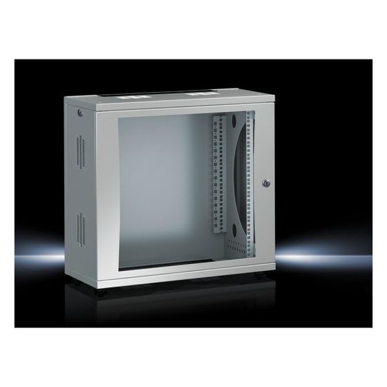 Rittal Wandgehäuse FlatBox 12HE 600x625x400mm, 12HE, Stahlblech, RAL 7035