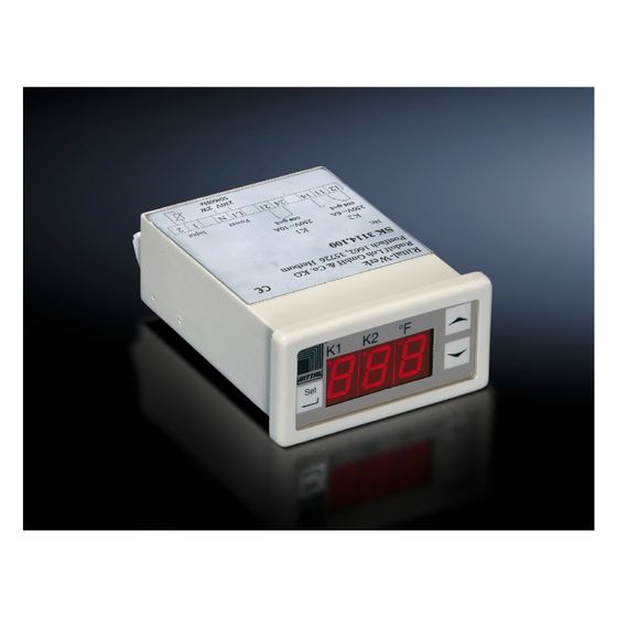 Rittal Temperaturanzeige SK 3114200, 100-230V/24-60V DC, RAL 7035