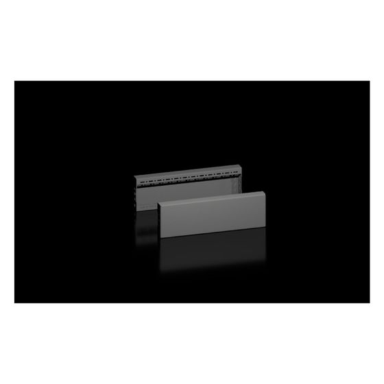 Rittal Sockel-Blende VX 8660032, 100mm, 500mm, Stahlblech, RAL 9005