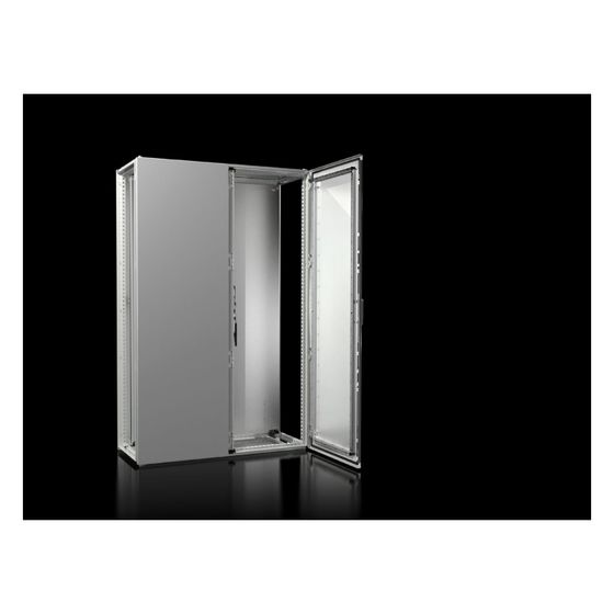 Rittal Anreih-Schranksystem VX 8080.000, 1000x1800x400mm, Stahlblech, Grau