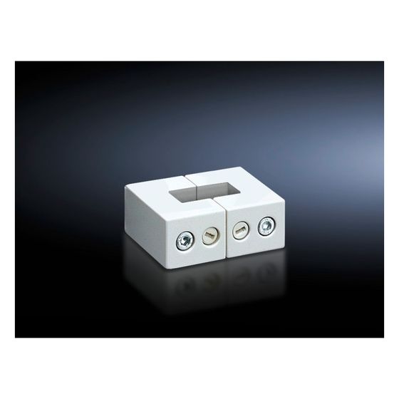 Rittal Universalhalter RiLine 3079000, 20x5-63x10mm, 3-polig, 60mm Schienenabstand, Kunststoff, RAL 7035