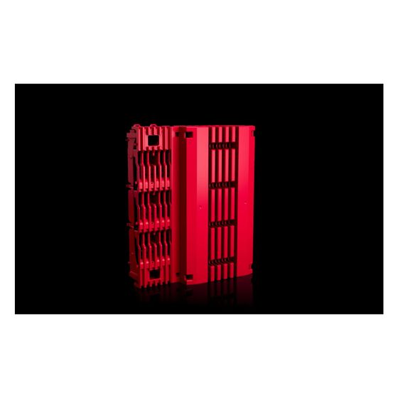 Rittal Anreih-Set RiLineX 9360104, 3-polig, 240x77mm, Polyamid, RAL 35745