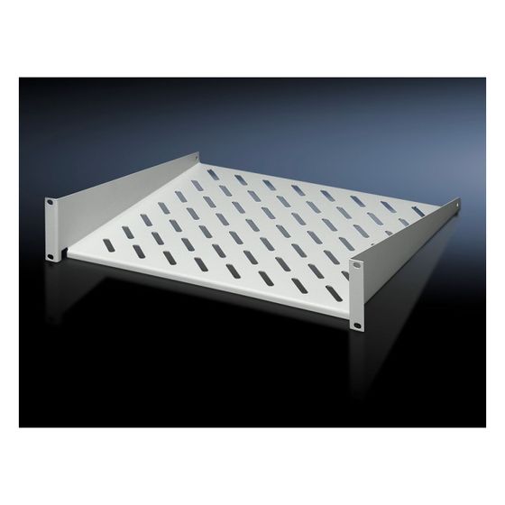 Rittal Geräteboden 2HE DK 7119400, 482,6x400mm, Stahlblech, RAL 7035