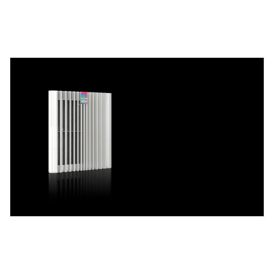 Rittal Austrittsfilter Blue e+ SK 3240.300, 255x255x45,2mm, Kunststoff, RAL 7035